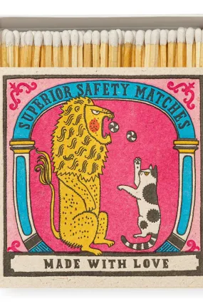 Archivist Gallery | Big Cat Little Cat Square Safety Matches
