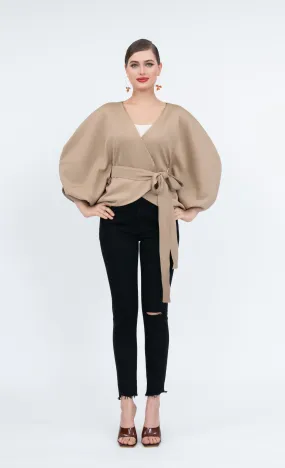Aurora Cardigan in Hazelnut