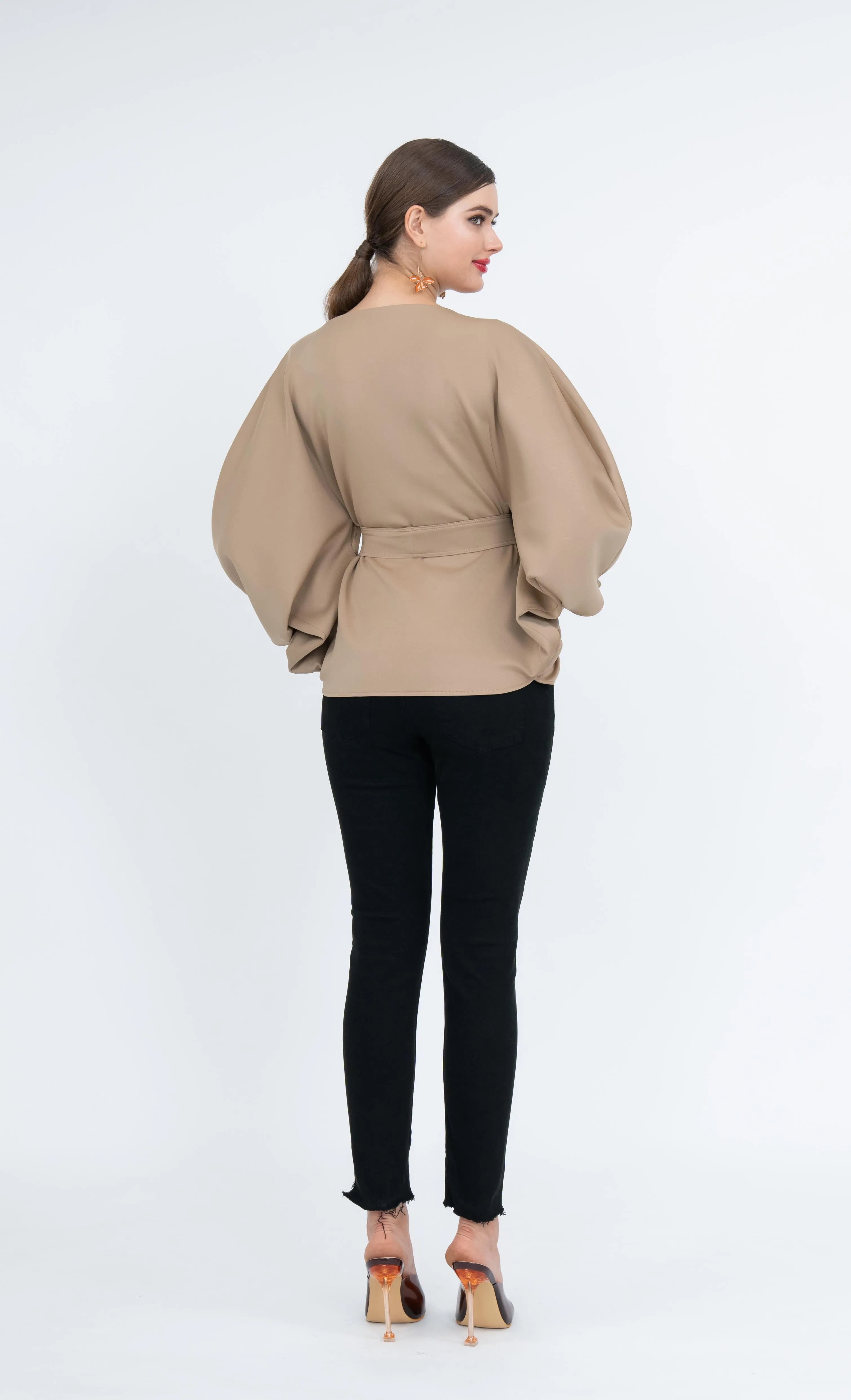 Aurora Cardigan in Hazelnut
