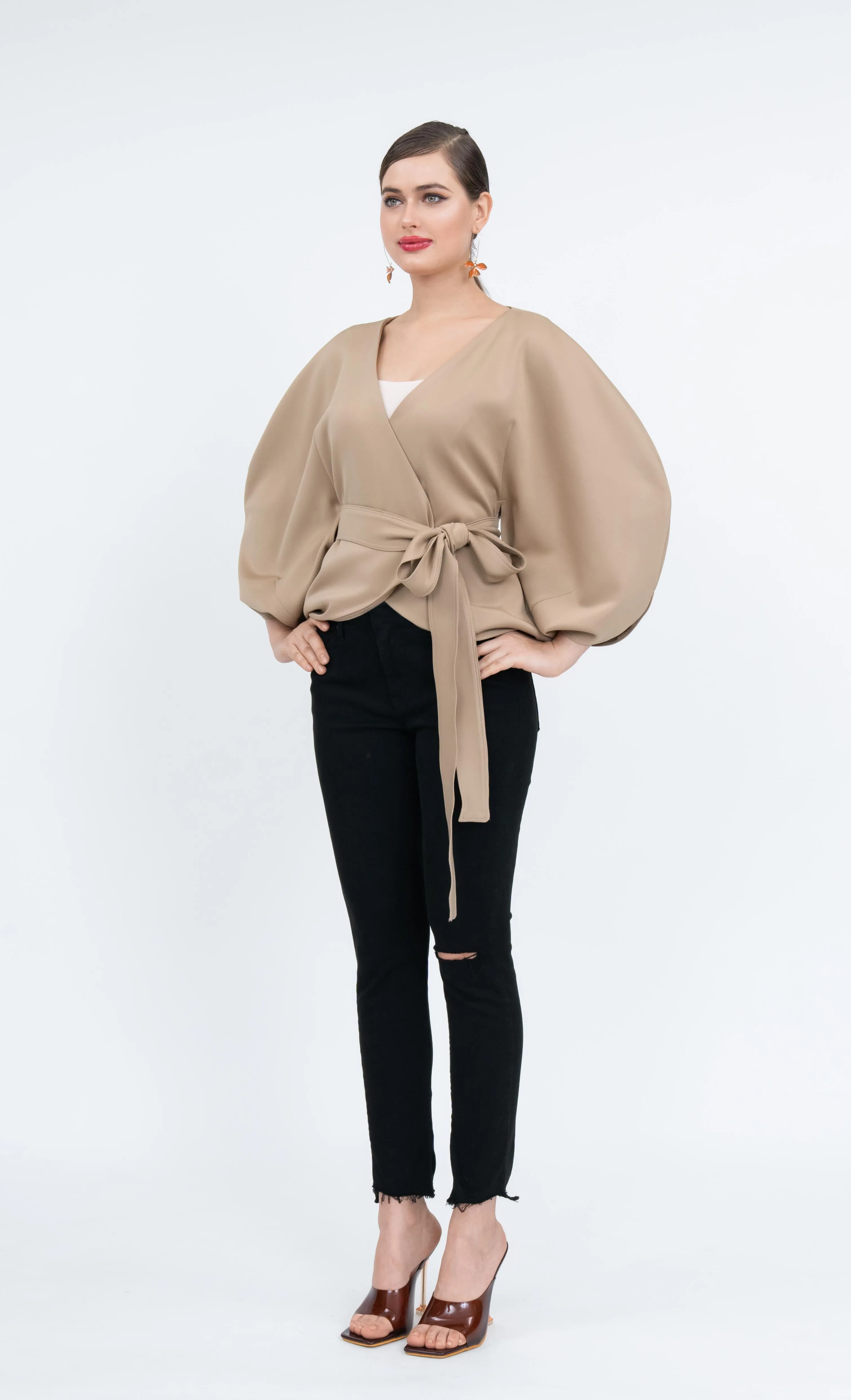 Aurora Cardigan in Hazelnut