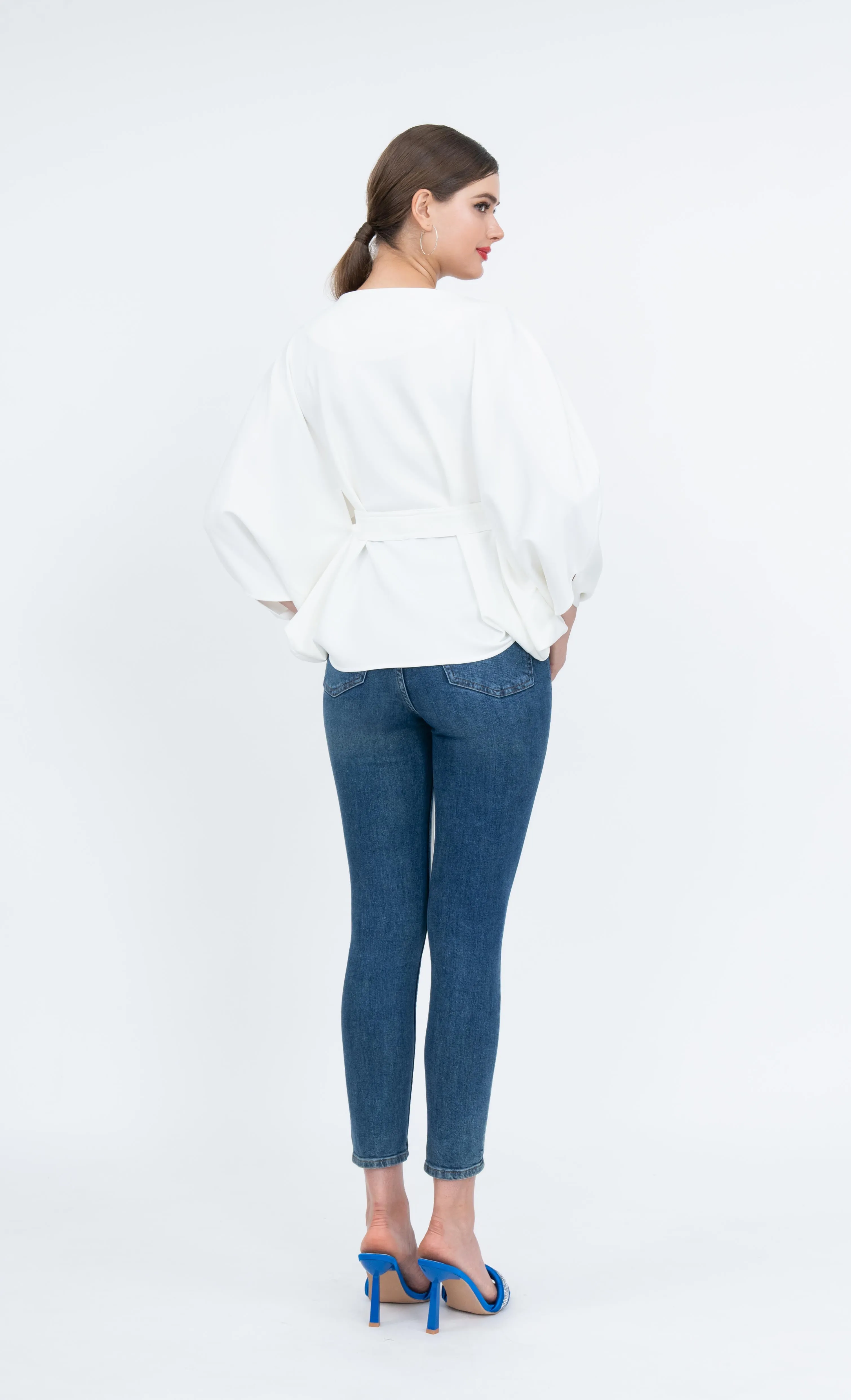 Aurora Cardigan in White