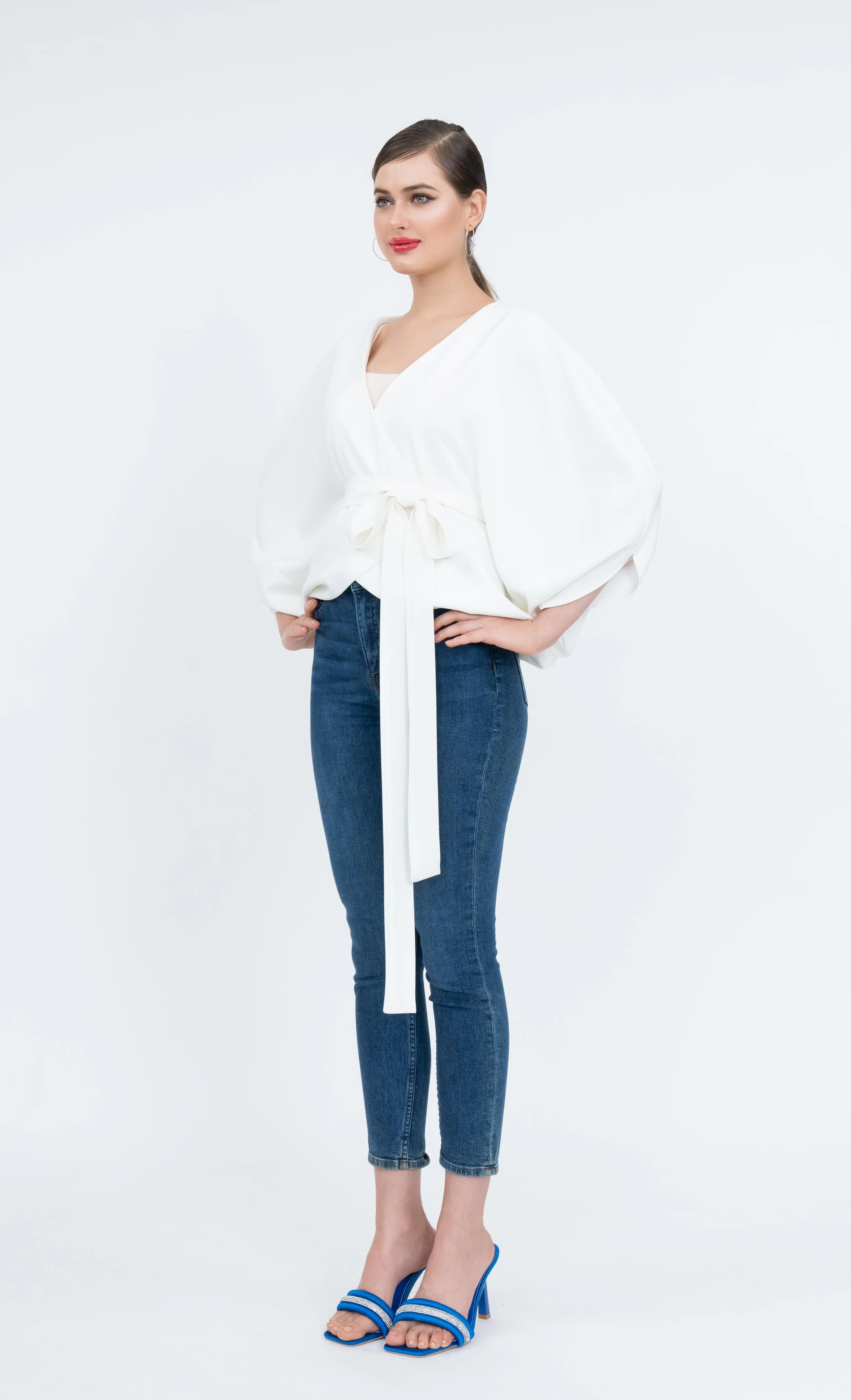 Aurora Cardigan in White