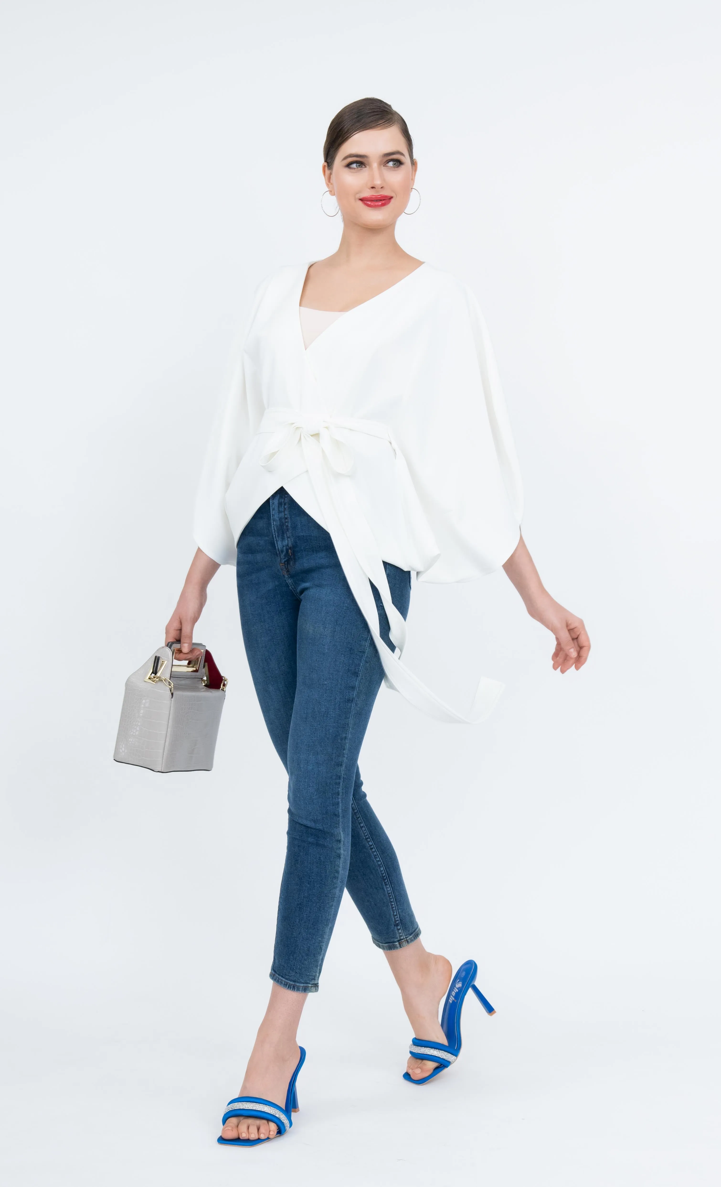 Aurora Cardigan in White