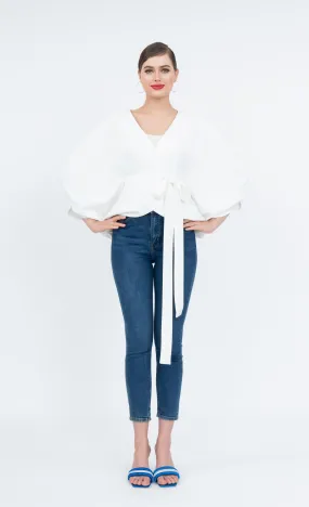 Aurora Cardigan in White
