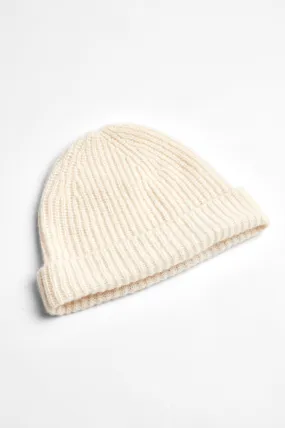 AUTUMN CASHMERE SILK BEANIE - IVORY