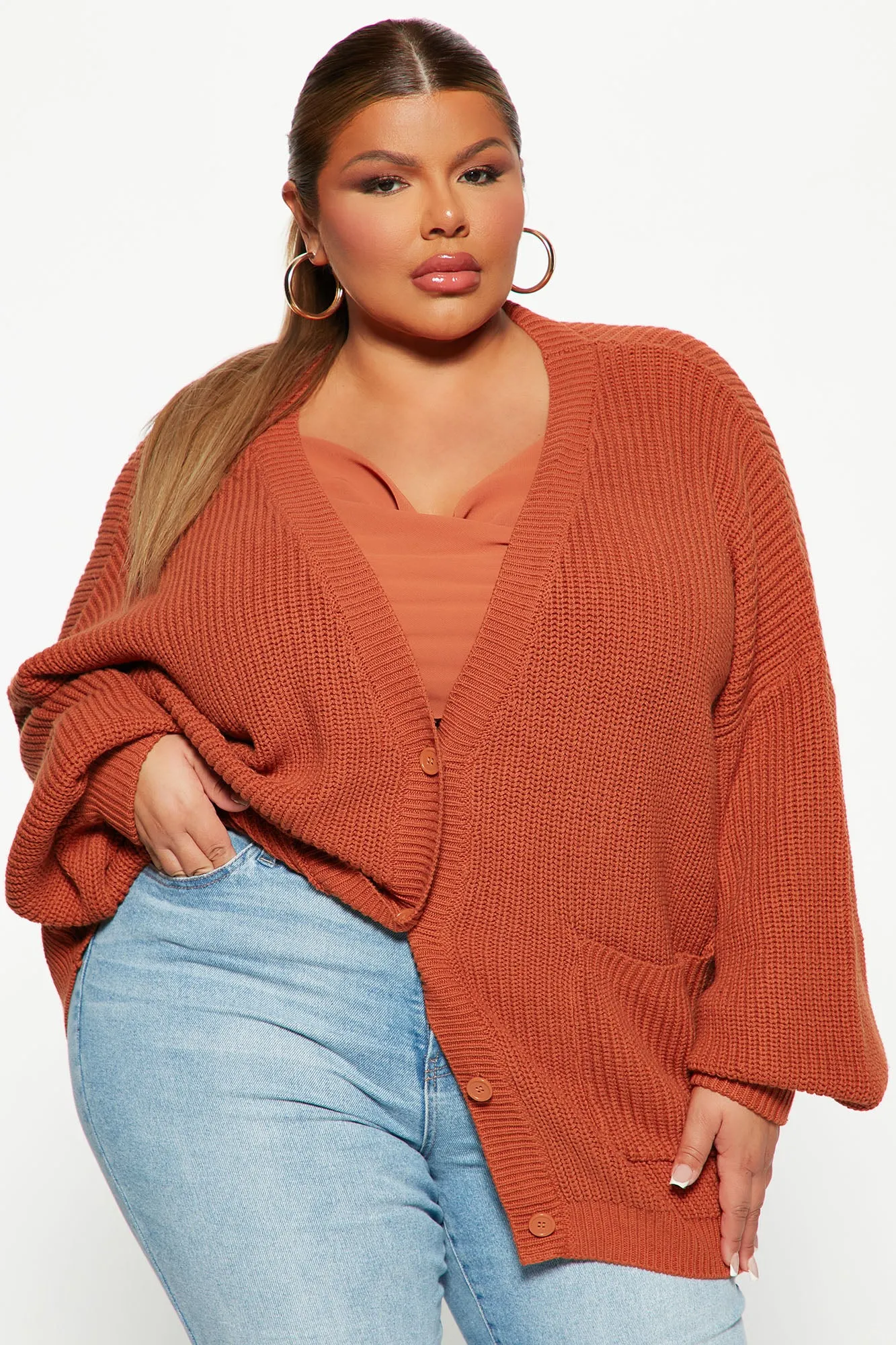 Be My Boyfriend Cardigan - Mocha