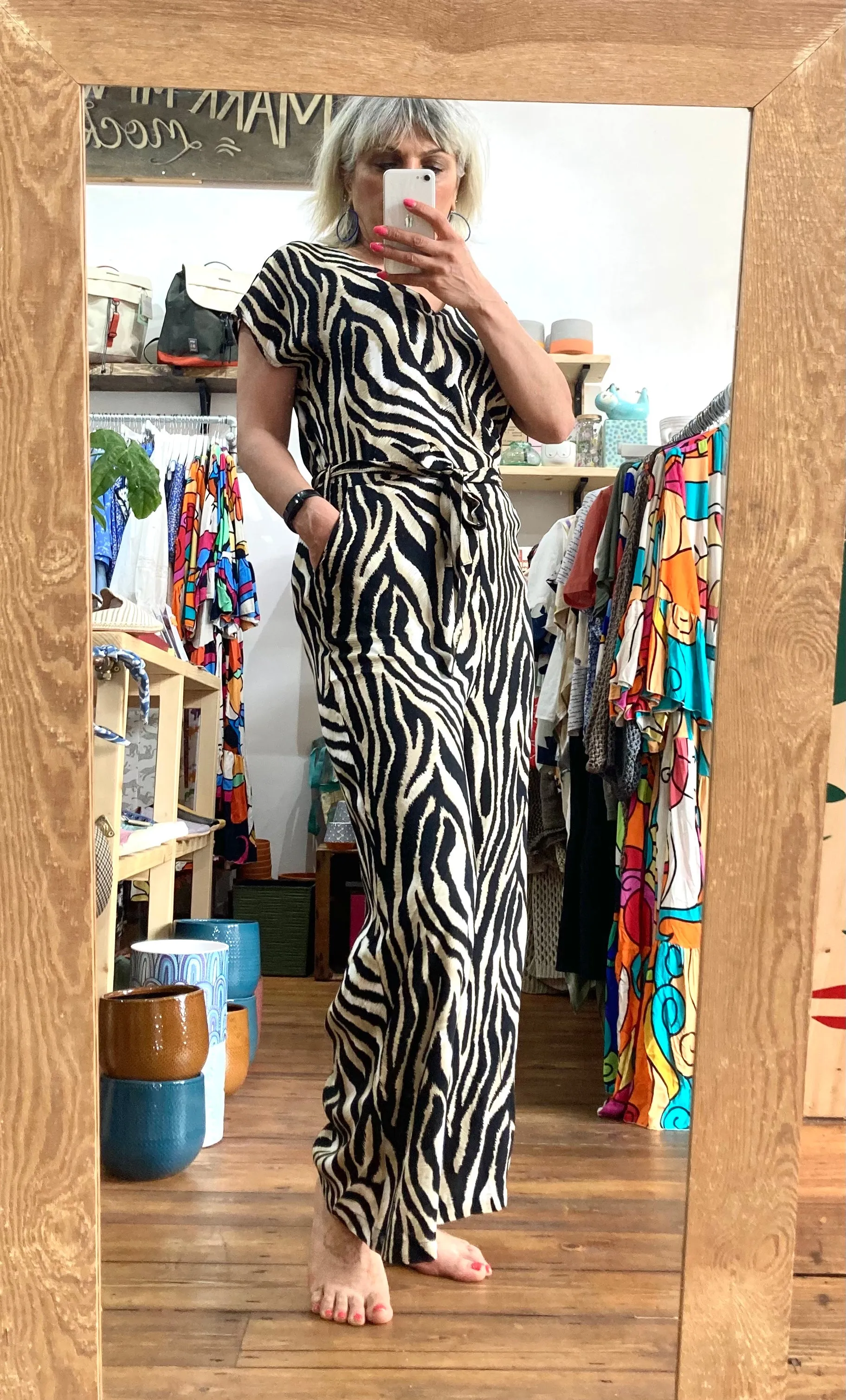 Byoung Byisole Animal Print Jumpsuit