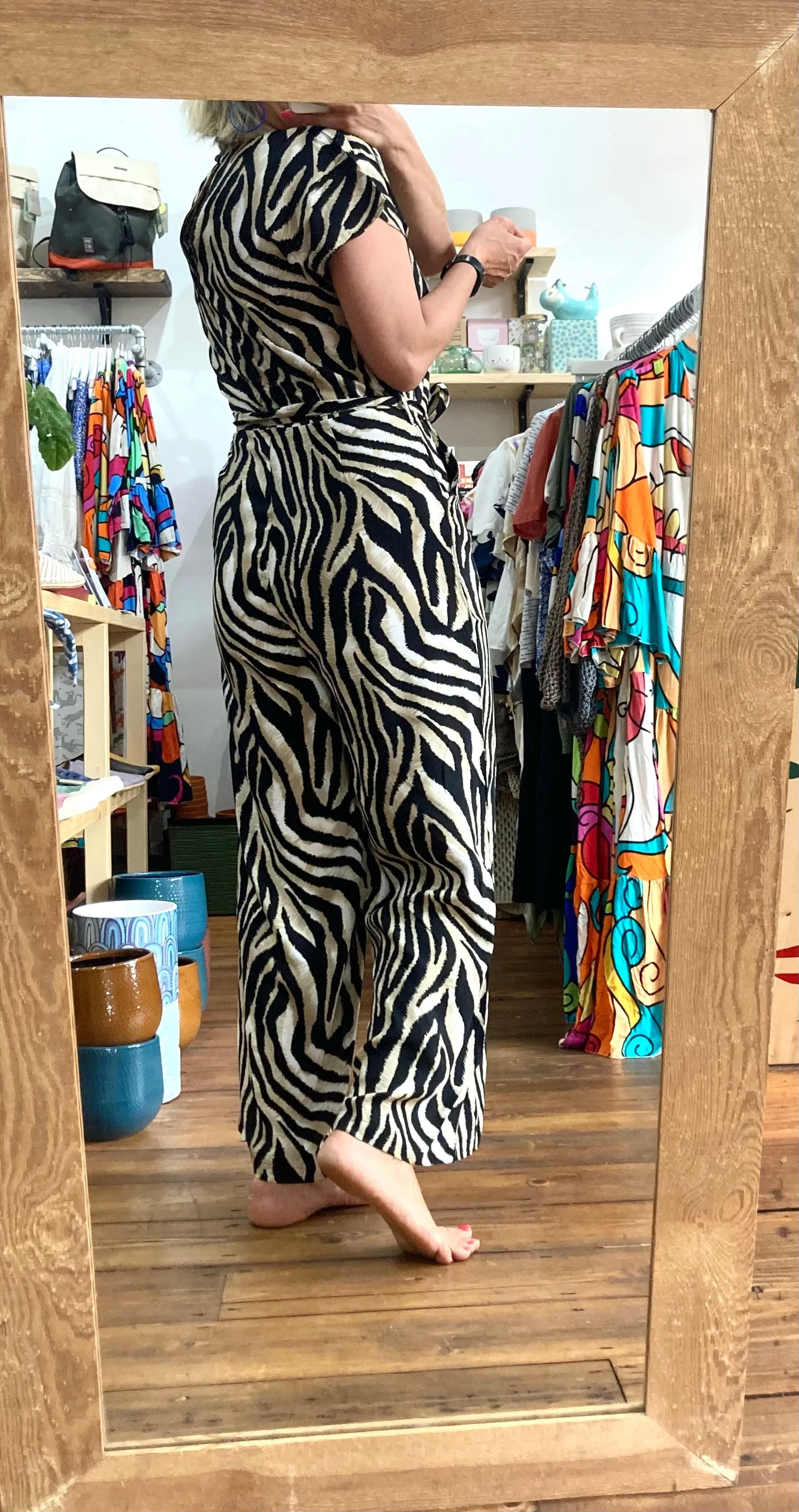 Byoung Byisole Animal Print Jumpsuit