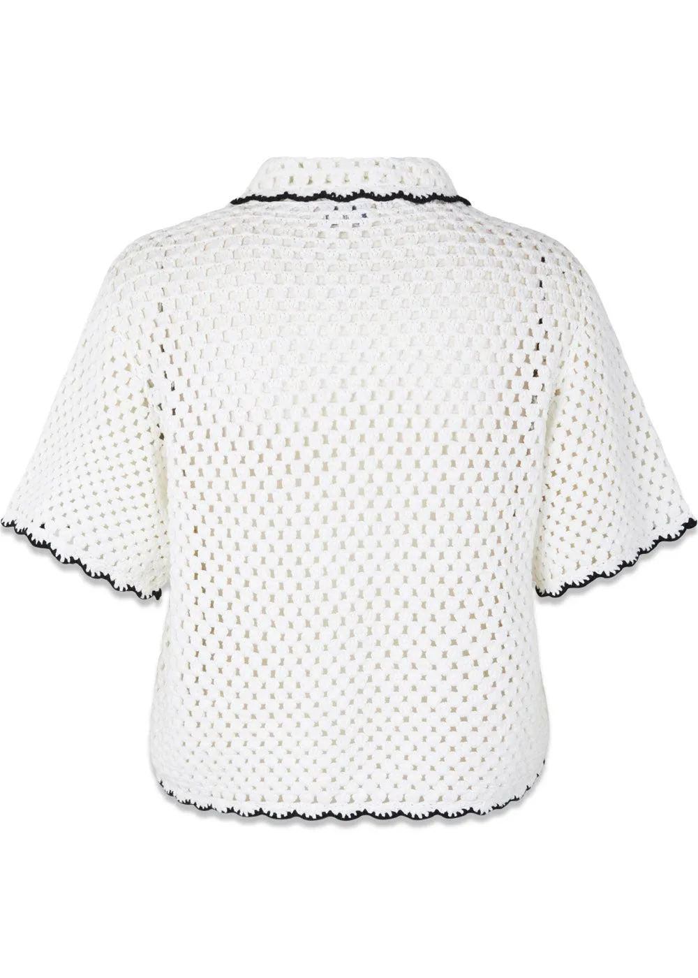 CAYLEY - Black Creme Crochet