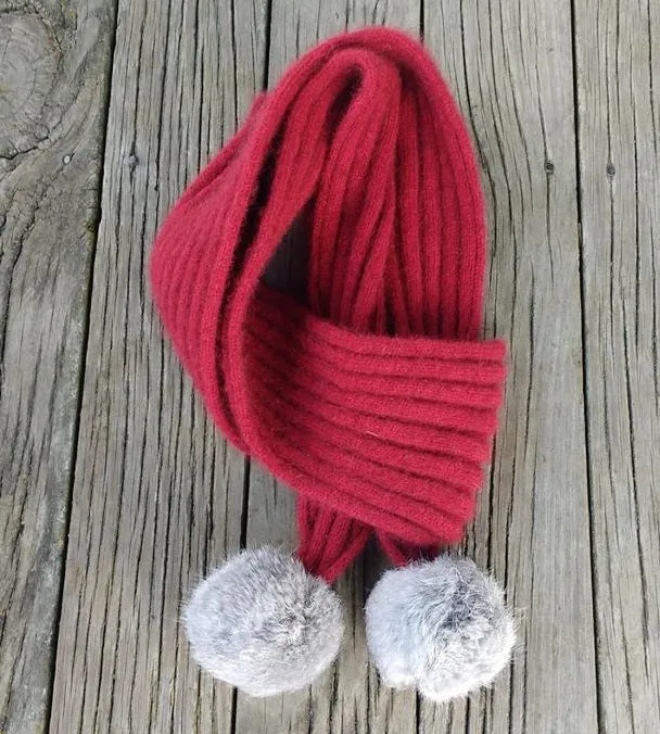 Cottontail Possum Merino Scarf