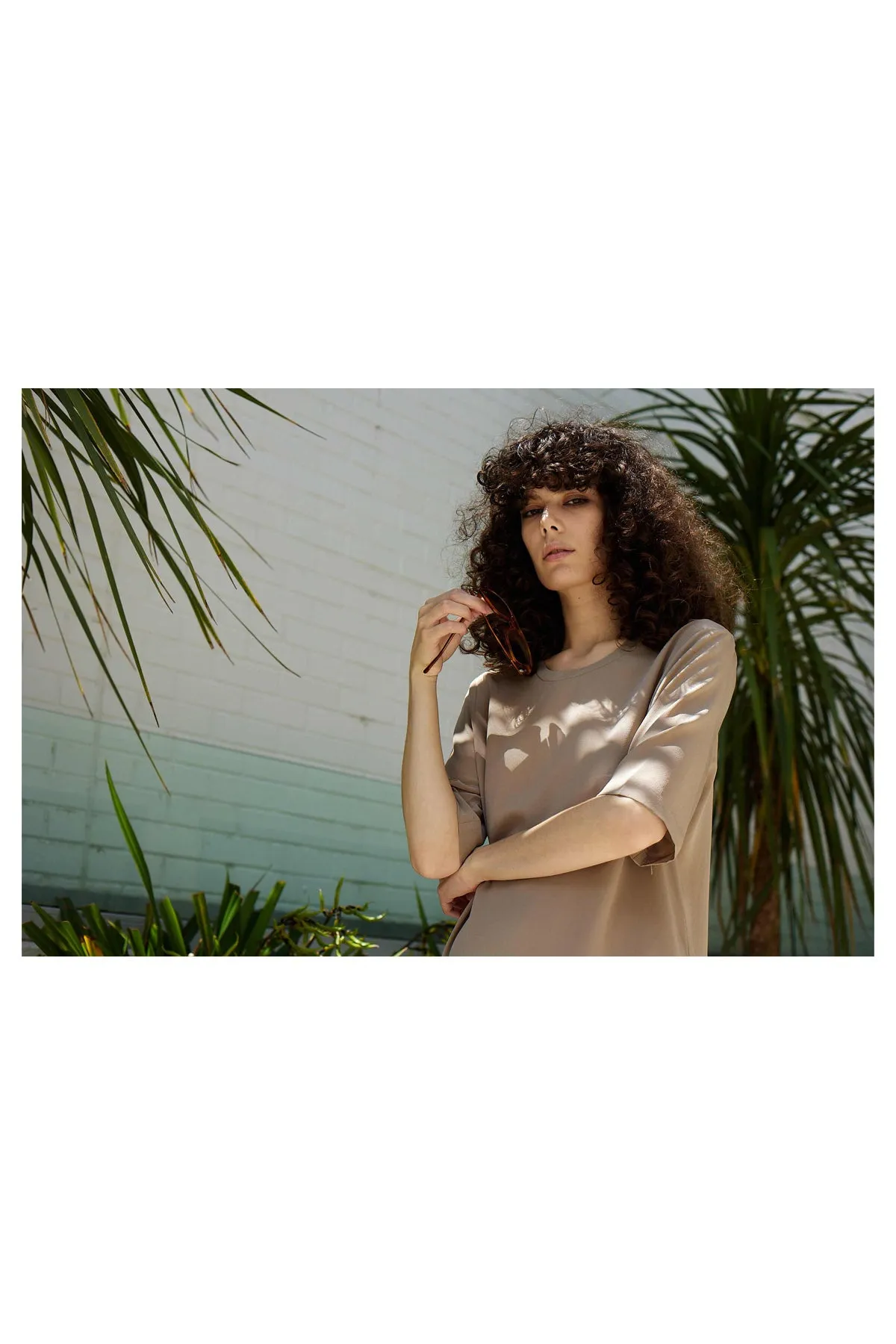 CRUZ DRESS - MOCHA PEARL