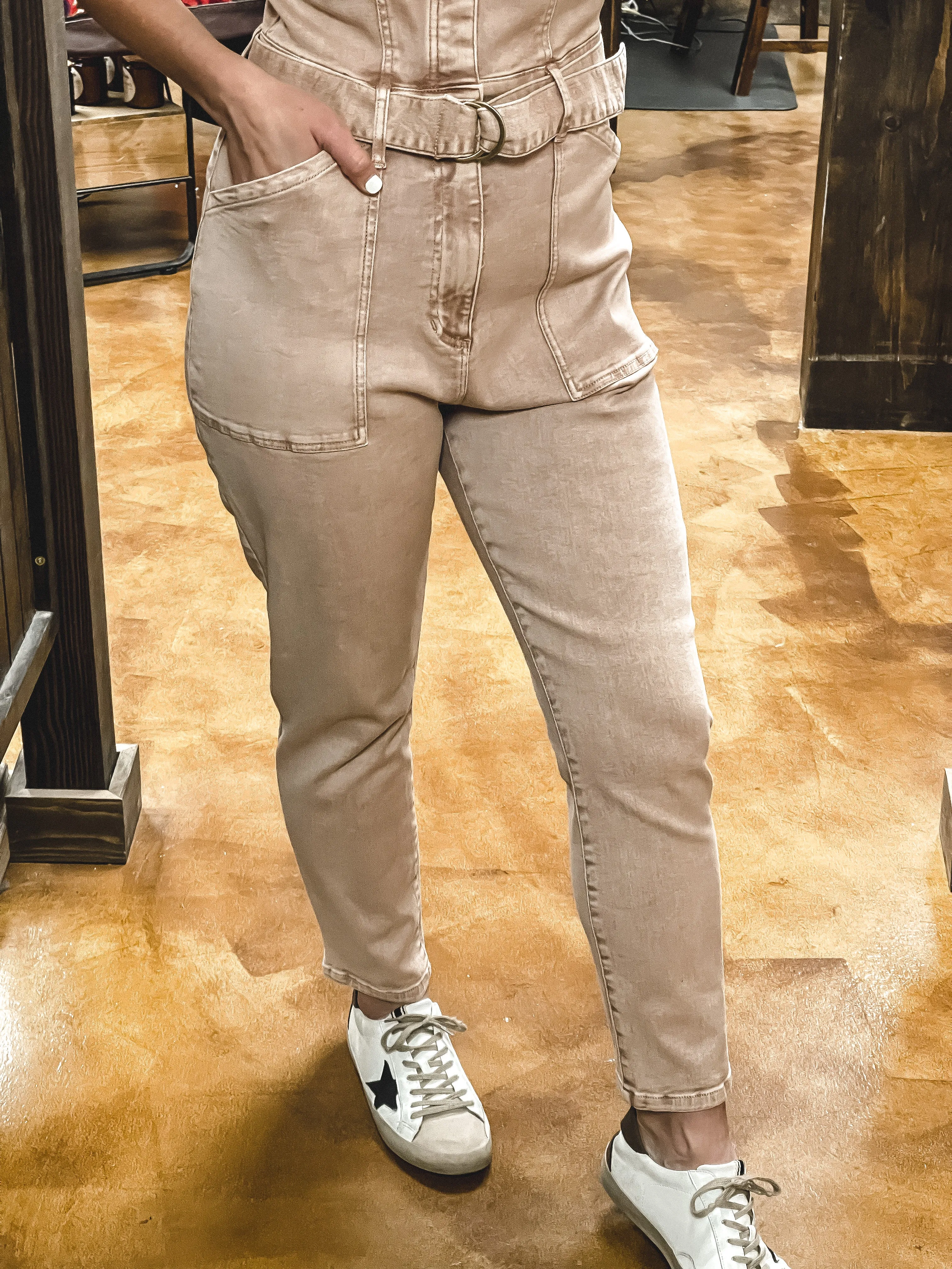 Dear John Nicole Rose Dust Jumpsuit