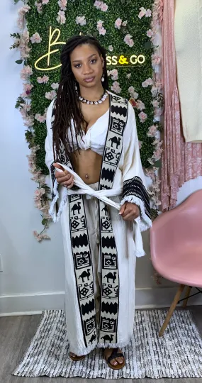 Egyptian Hieroglyphics Kimono