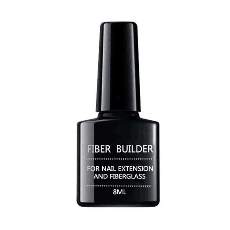 FiberNail Building Gel- Quick Nail Repair for Broken Nails Soak Off UV Gel