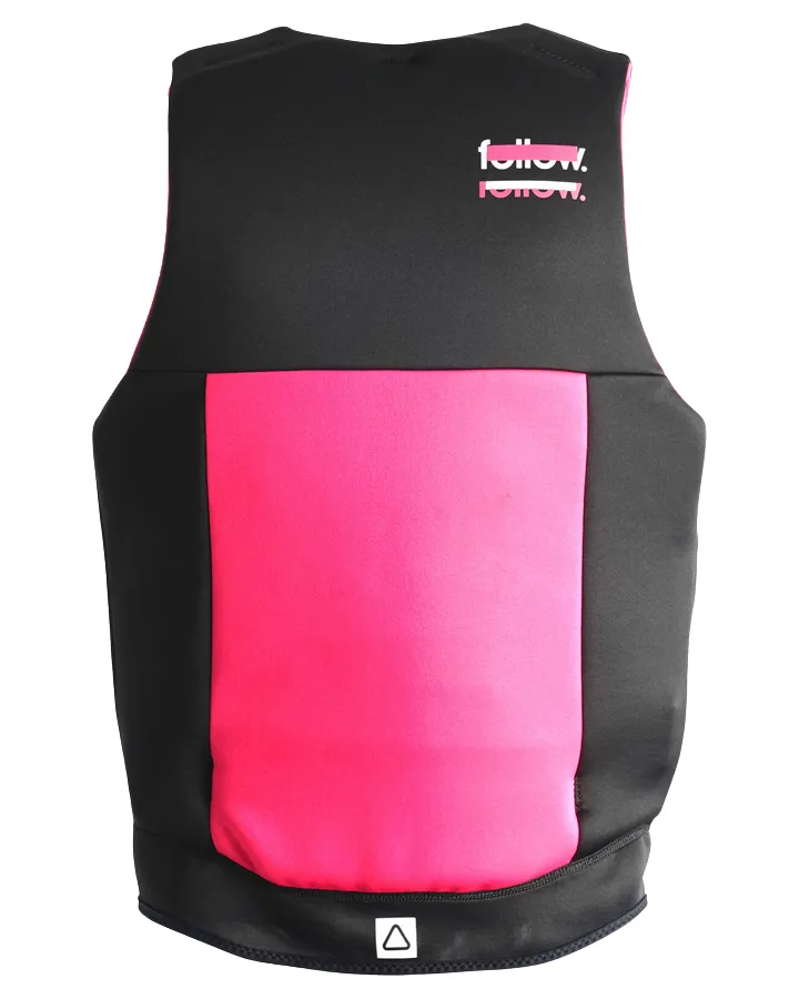 Follow Tact Ladies Vest - Black/Pink - 2023