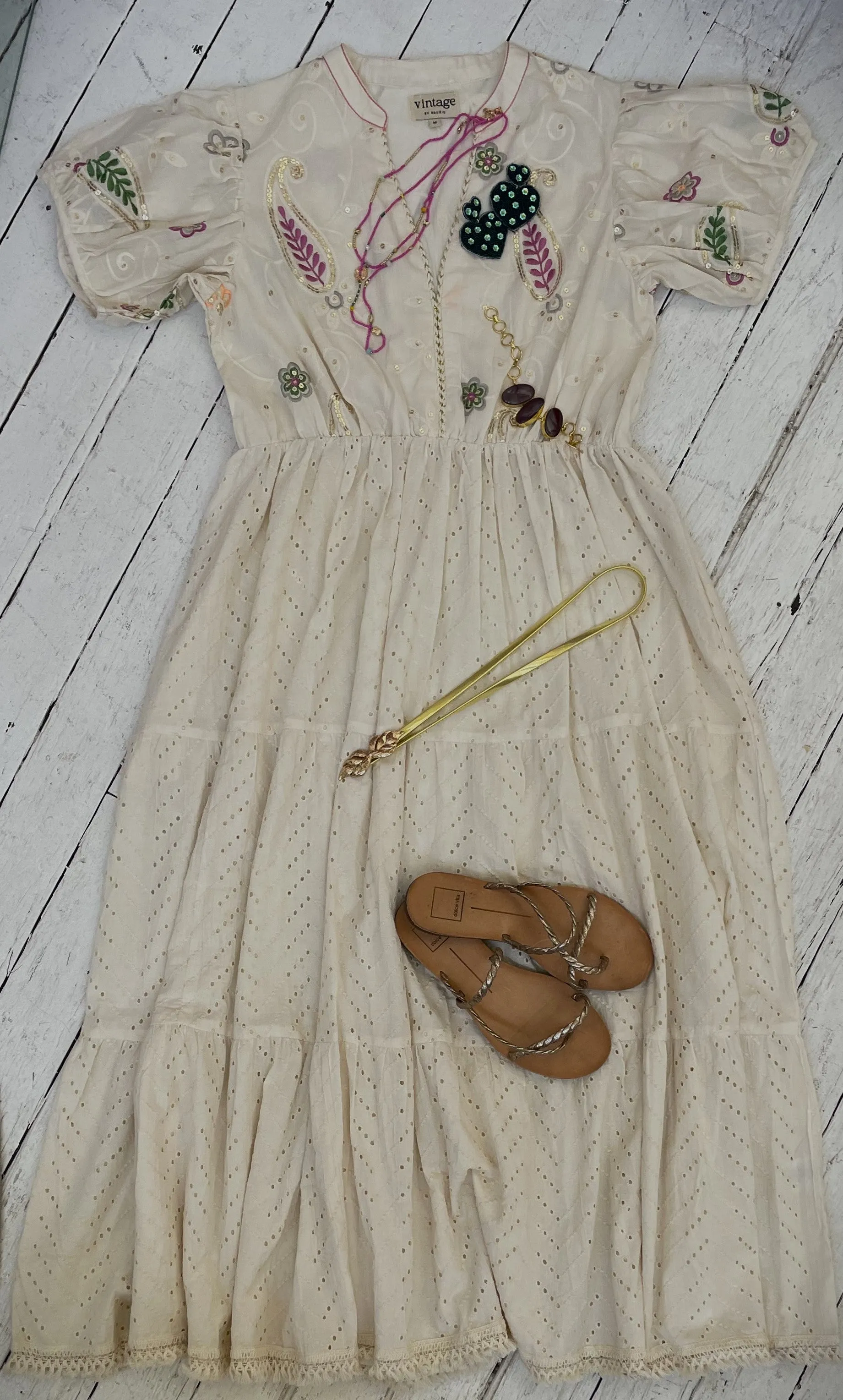 Juliette Maxi Fantasy Embroidery