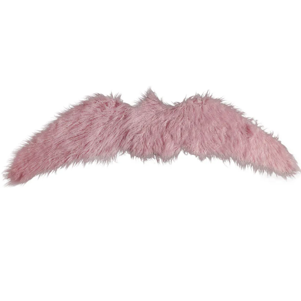 Large bird-shaped fur mat
