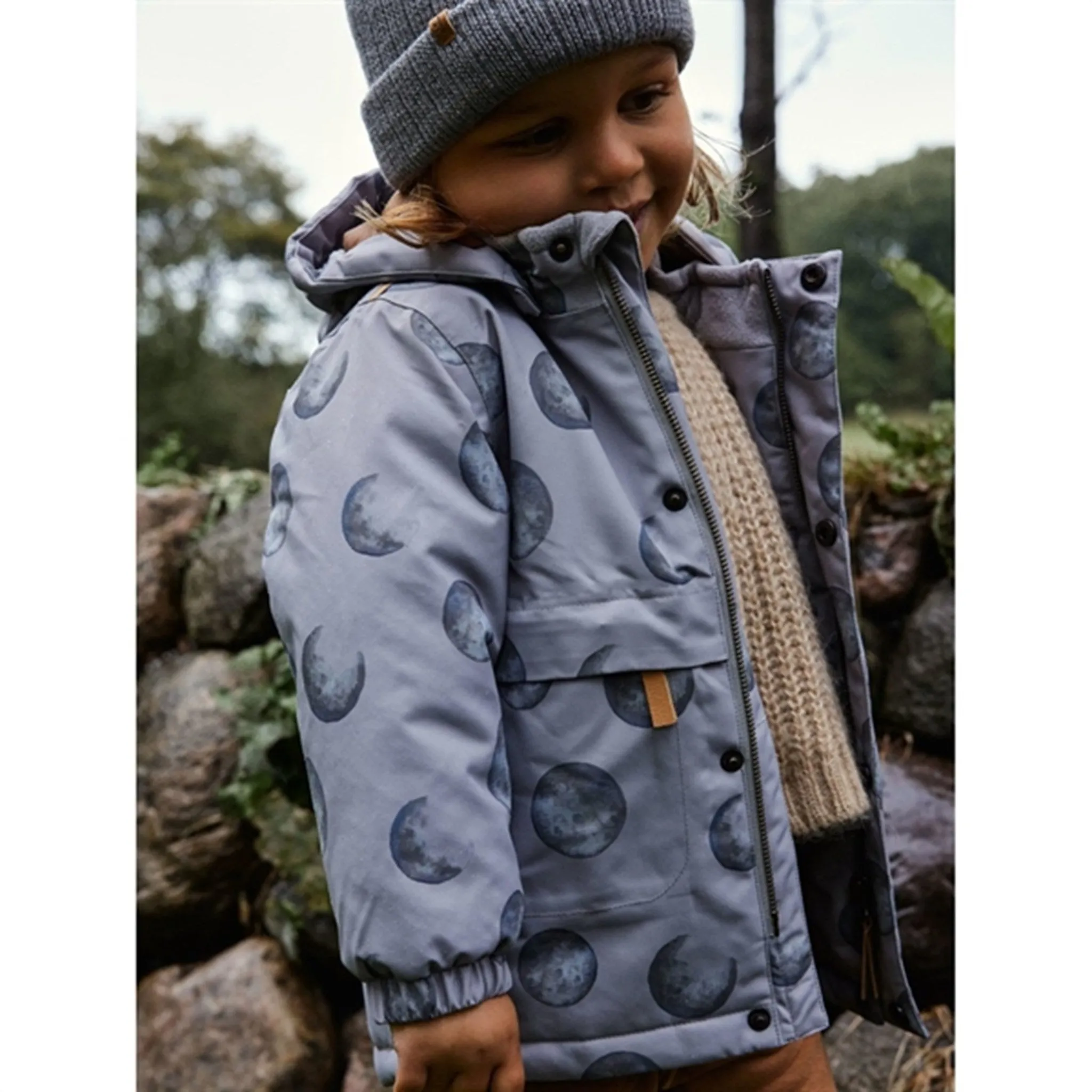Lil'Atelier Wet Weather Nanson Knit Beanie