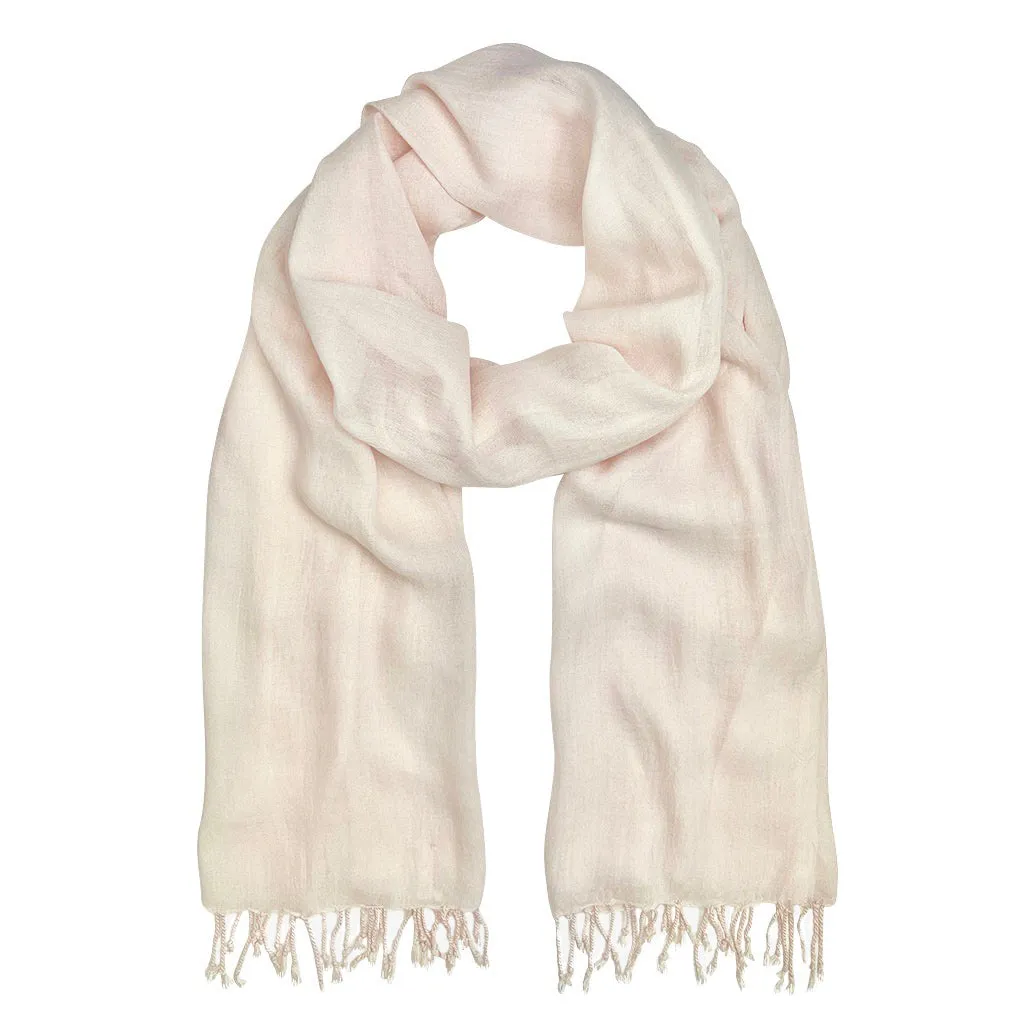 Luxuriously Sustainable: Handloom Bamboo Wrap Scarf (Eco-Friendly, Fair Trade)