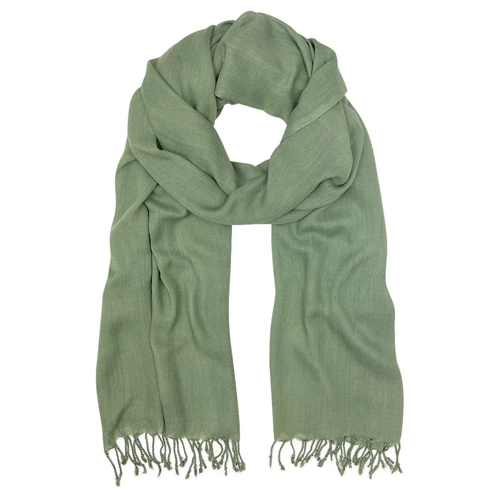 Luxuriously Sustainable: Handloom Bamboo Wrap Scarf (Eco-Friendly, Fair Trade)