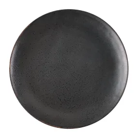 Olympia Fusion Round Black Coupe Plate 270mm (Pack of 4)