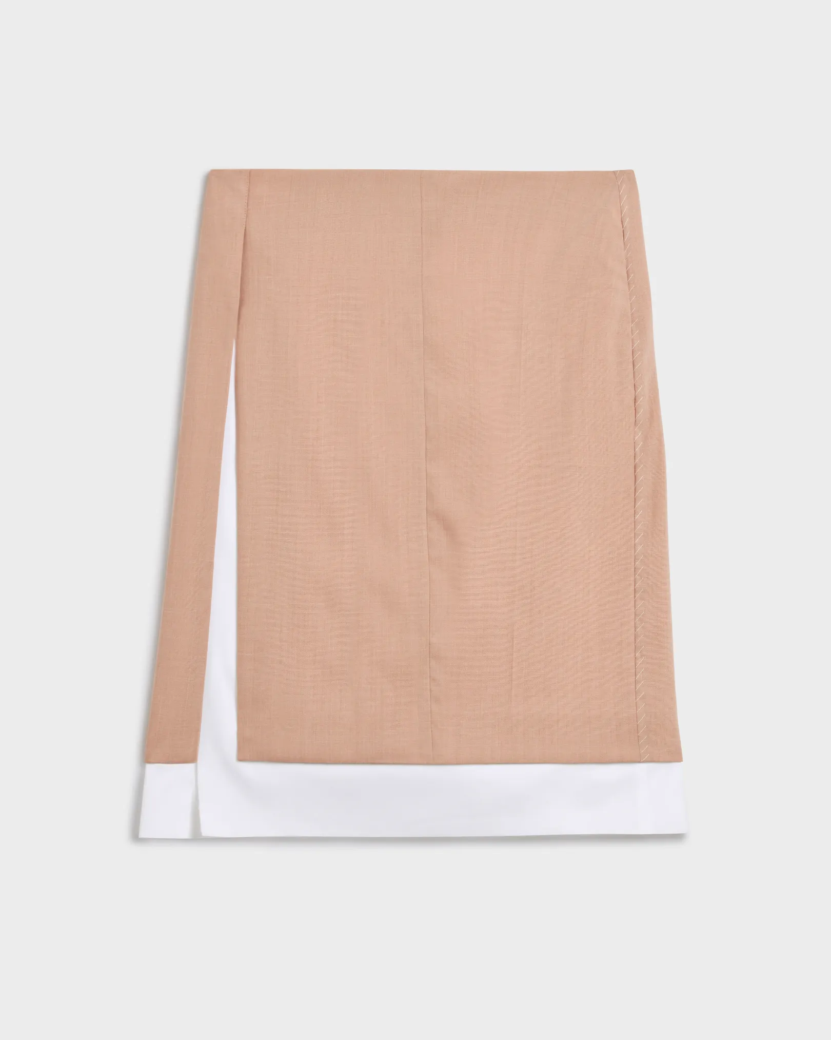 PD SIDE SLIT PENCIL SKIRT