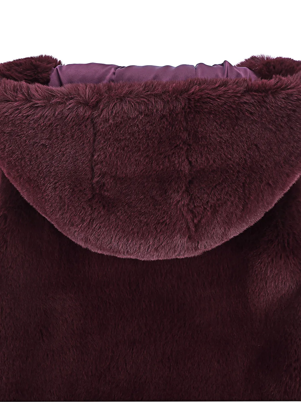 [REFURB] FAUX FUR CUPID HOODED VEST