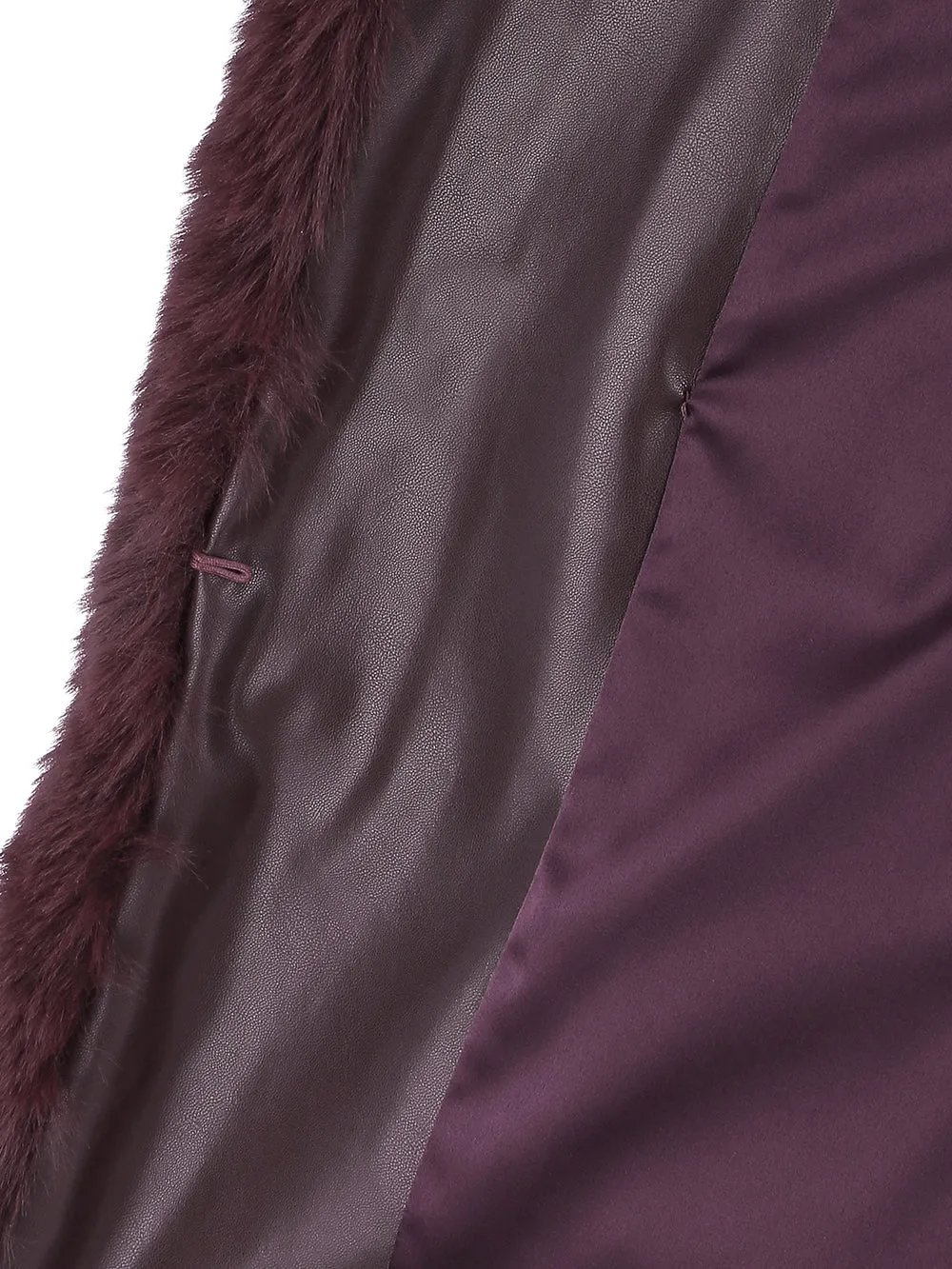 [REFURB] FAUX FUR CUPID HOODED VEST