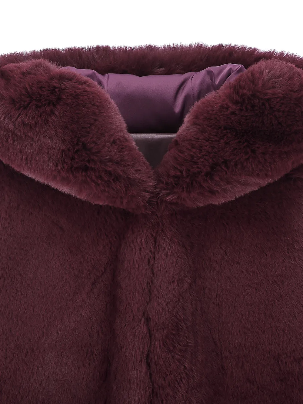 [REFURB] FAUX FUR CUPID HOODED VEST