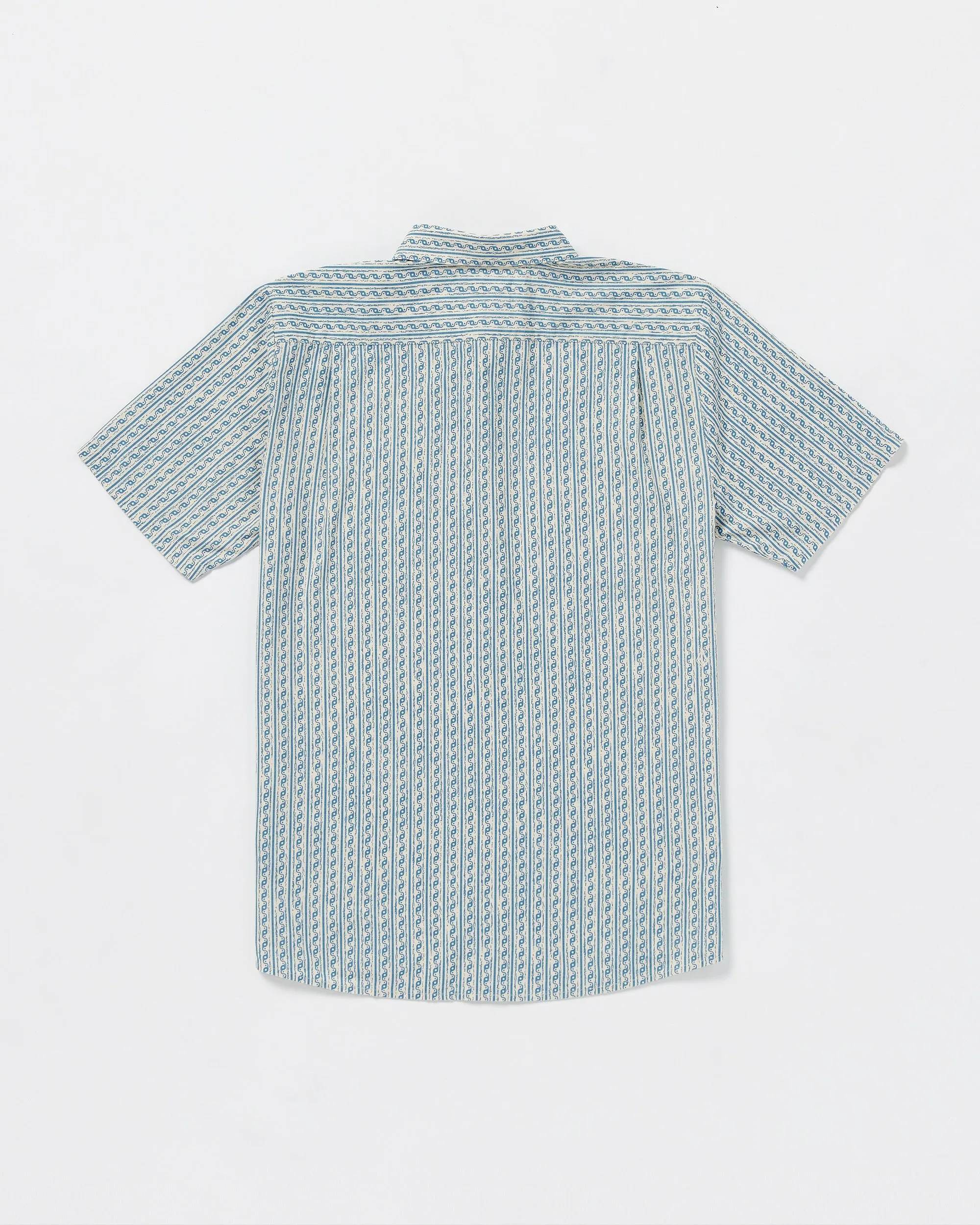 Scaler Stone Woven Short Sleeve Shirt - Dirty White