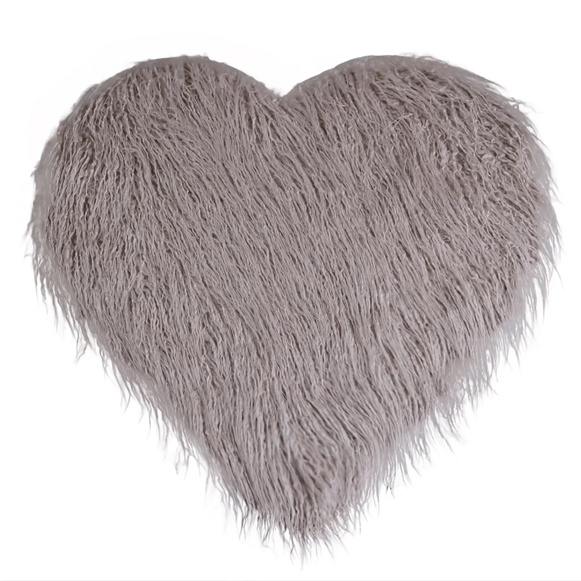 Soft Sweet Heart Faux Fur Blanket
