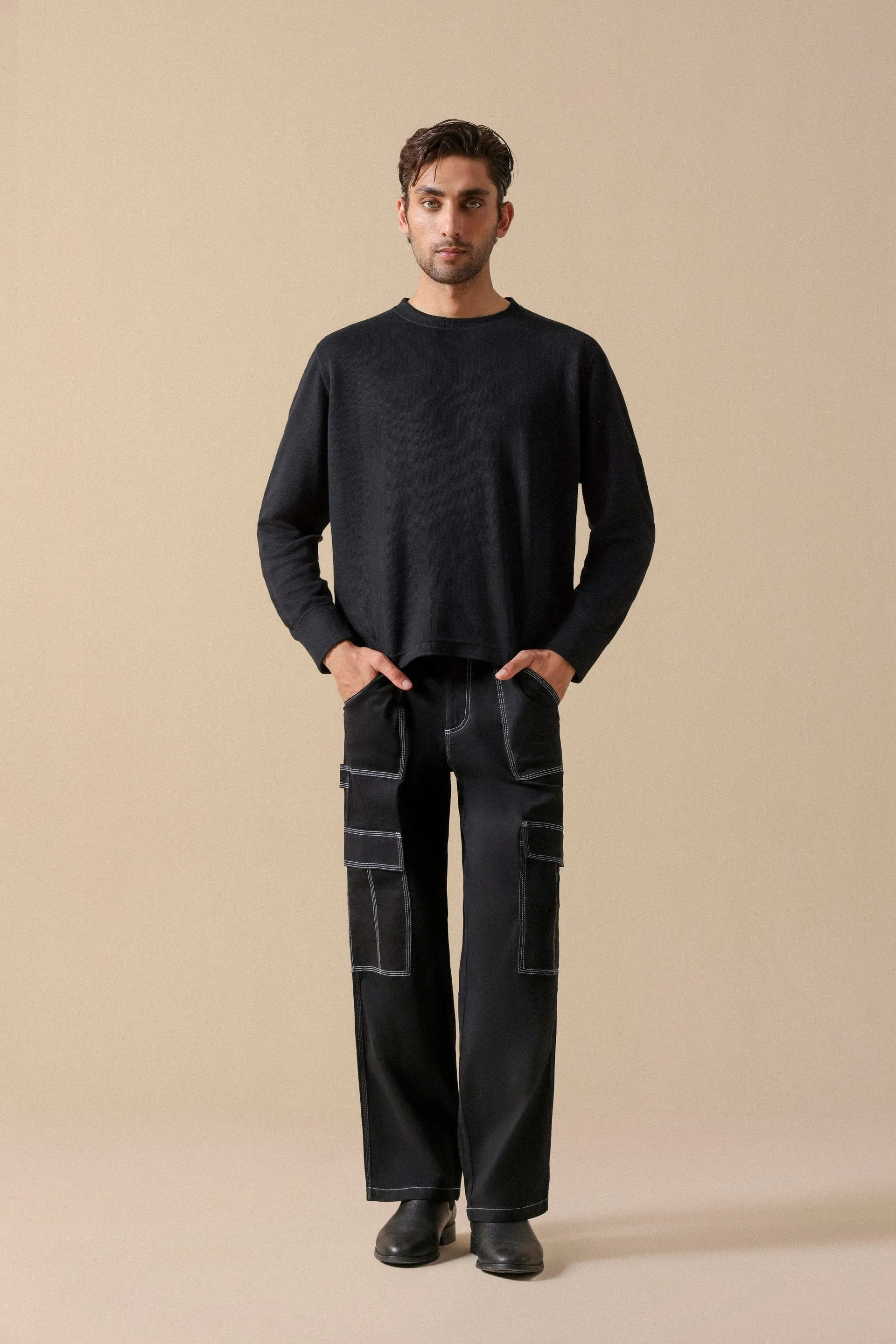 Texture Henley Tee