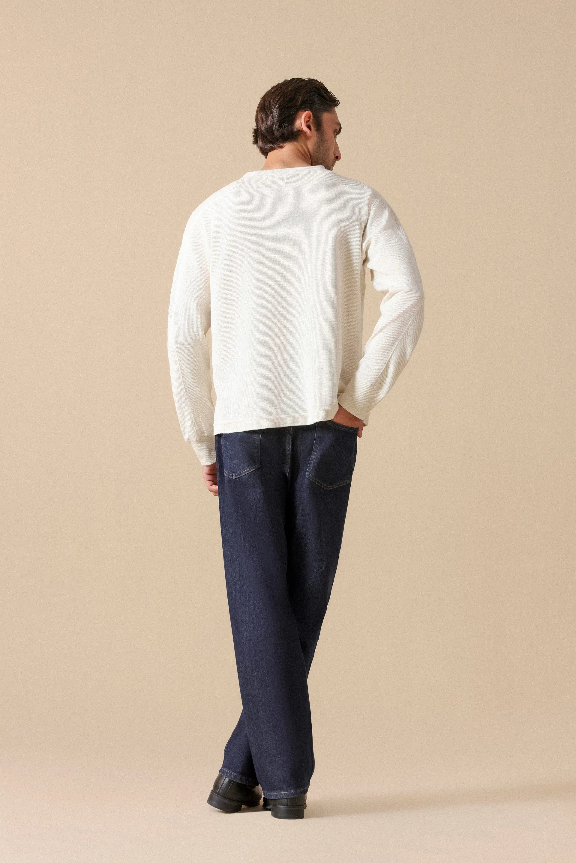 Texture Henley Tee