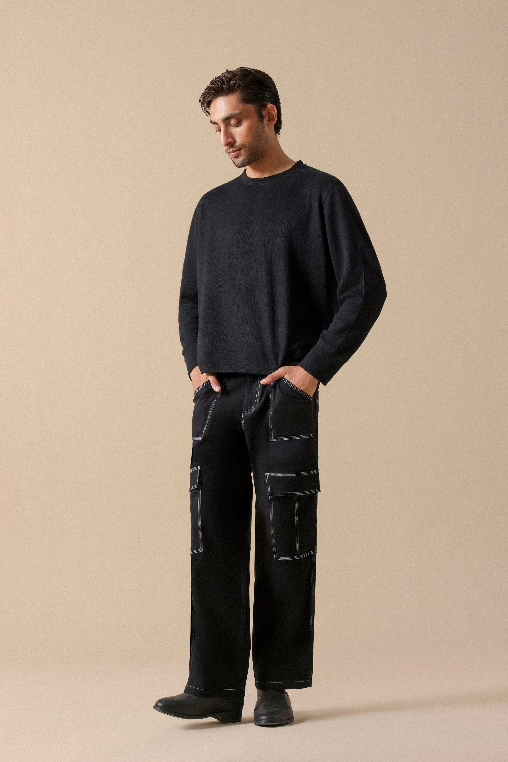 Texture Henley Tee