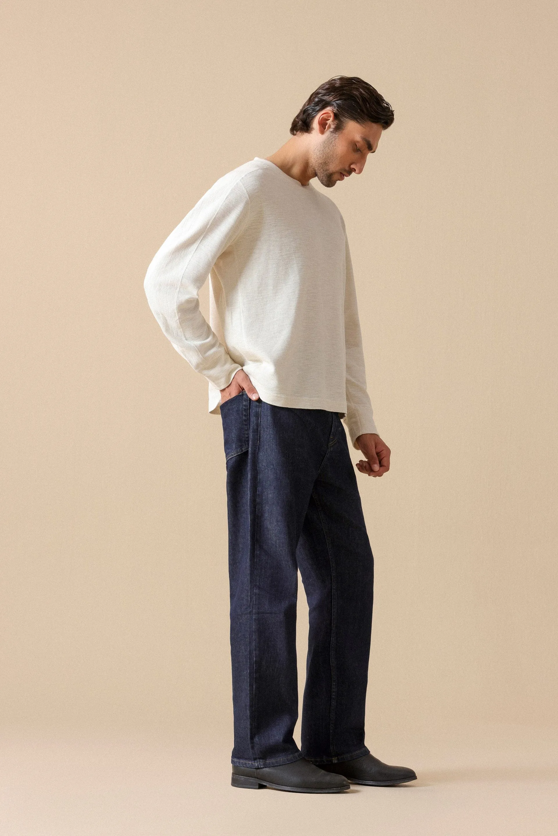 Texture Henley Tee