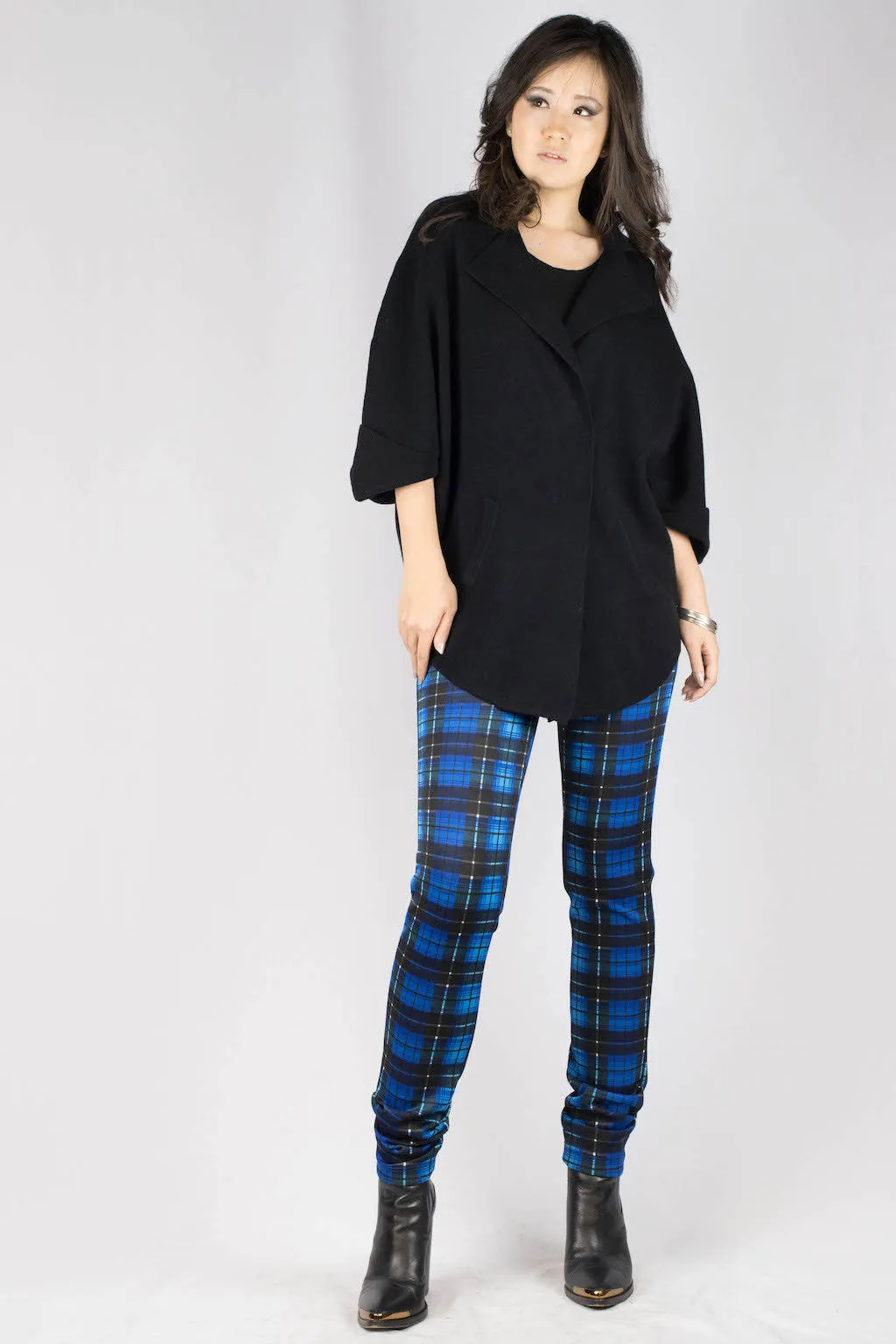 Zoe Plaid Scuba Pants