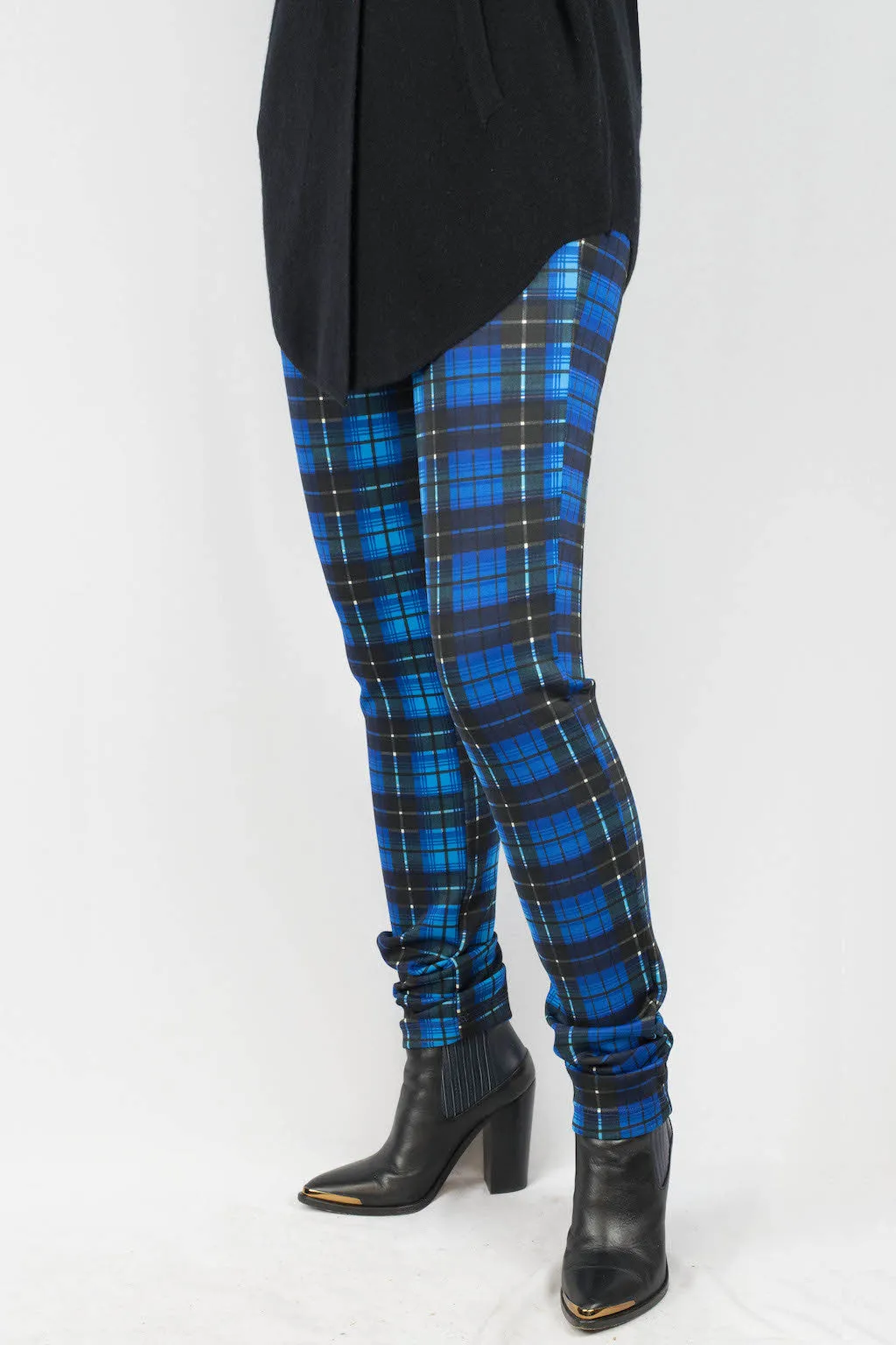 Zoe Plaid Scuba Pants